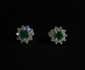 Topos con esmeraldas redondas (Ref. 297)